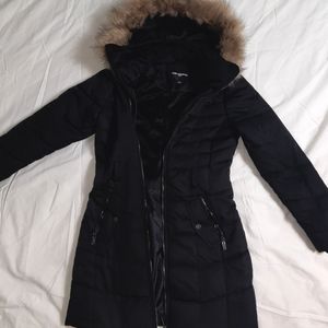 Karl Lagerfeld Paris Goose Down Hooded Parka